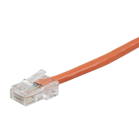 Orange 103414 2 Pack Monoprice 7-Feet 24AWG Cat6 550MHz UTP Ethernet Bare Copper Network Cable 